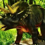 Slagalica za dinosaure Triceratops