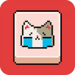 Mačka Pixel Mahjong